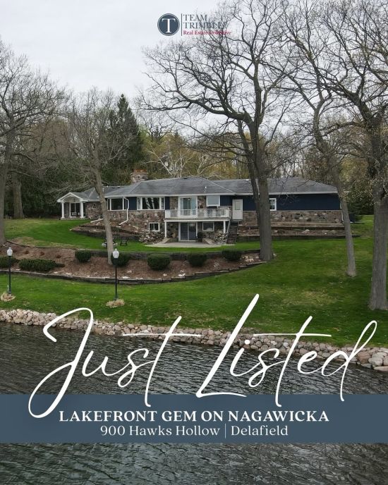Just Listed: Your Dream Lake Home on Nagawicka Lake!