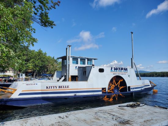 Kitty Belle &#8211; Only True Side-Wheeler Operating on Lake Winnipesaukee
