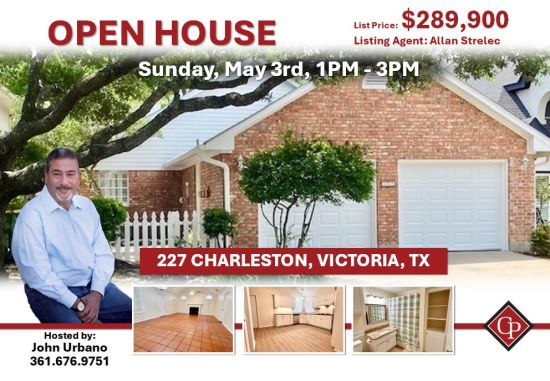 Open House Sunday, 1-3 PM