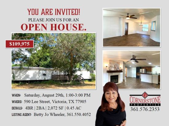 Open House Saturday!