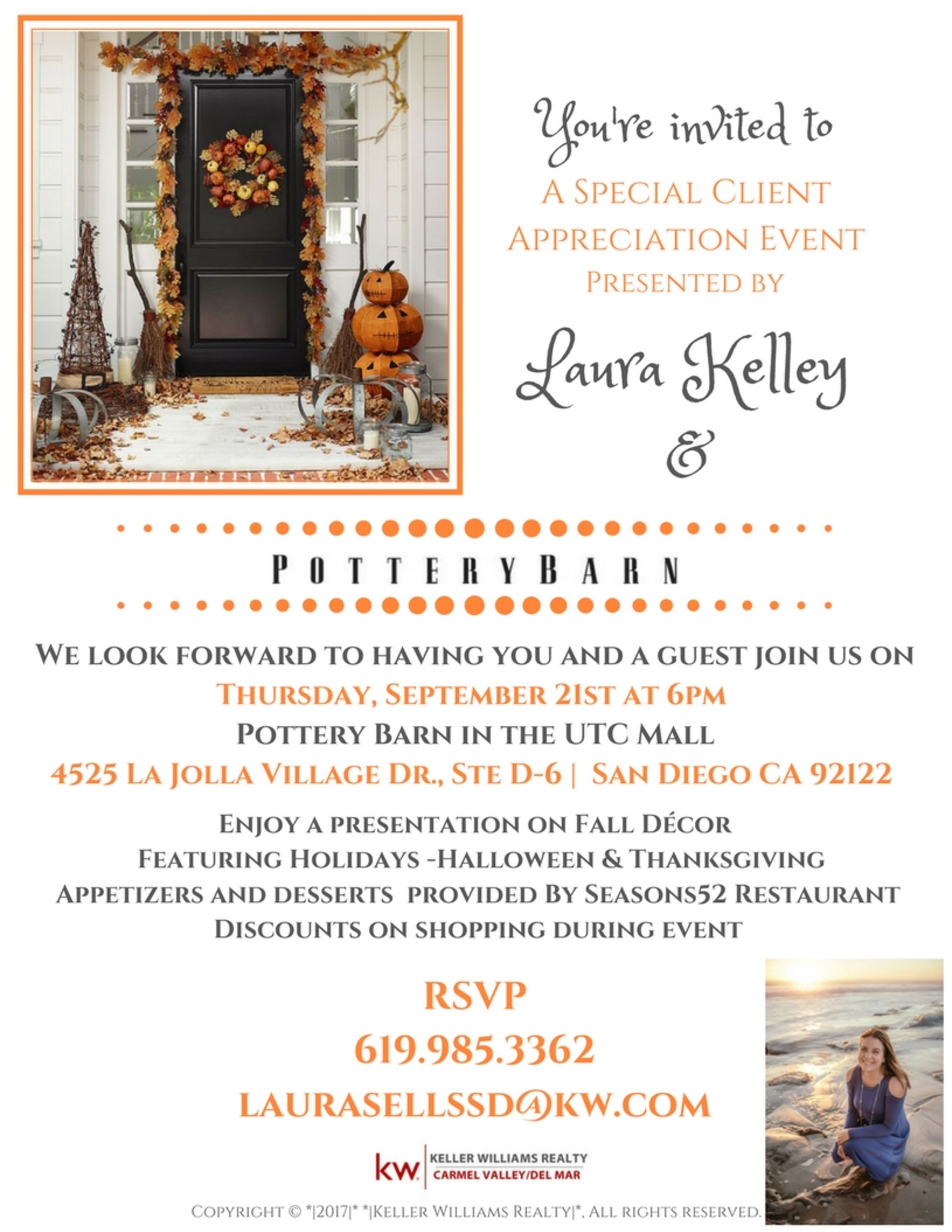 Pottery Barn Is Sponsoring Our Next Client Event