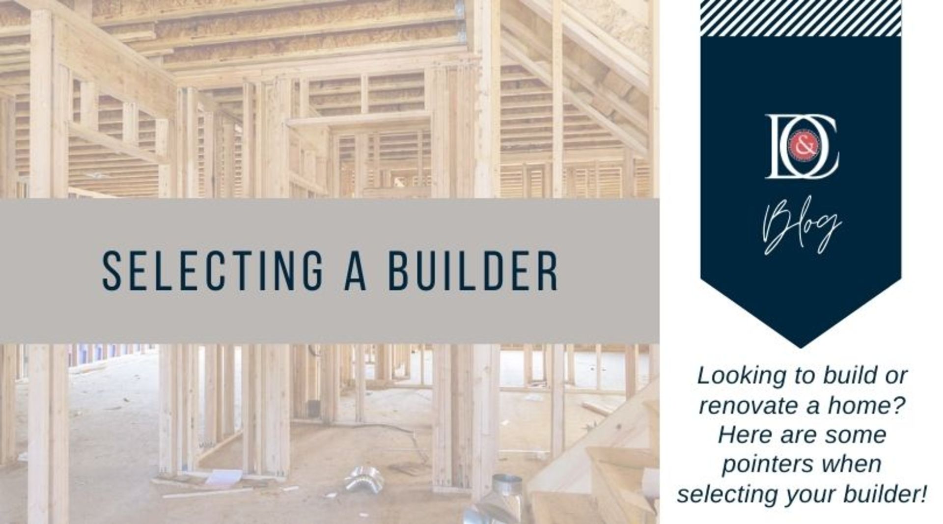 Selecting a builder - :: Designed to Move You