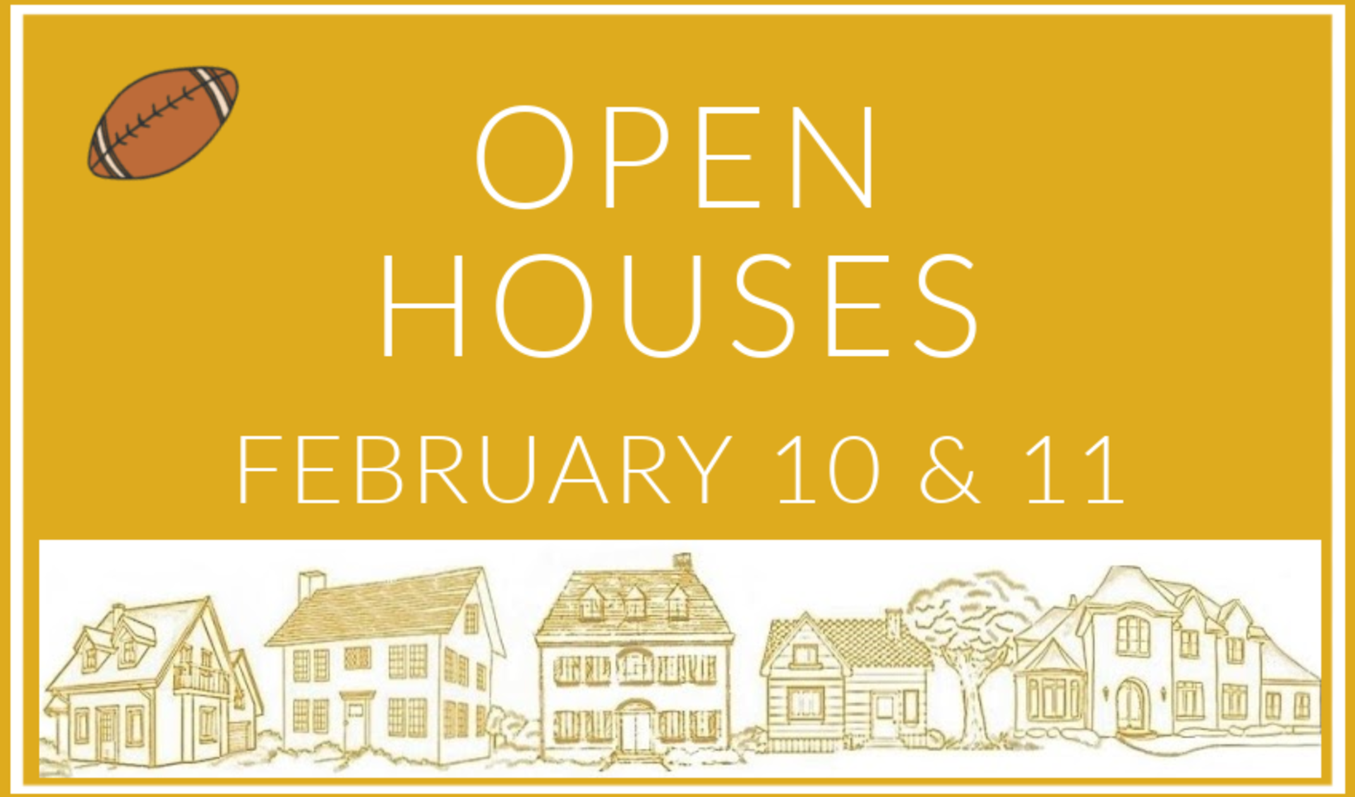 Open Houses this weekend
