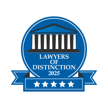 Lawyers of Distinction certification Lawyers of Distinction