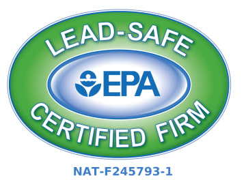 EPA Lead-Safe Certified Firm NAT-F245793-1 certification EPA Lead-Safe Certified Firm NAT-F245793-1