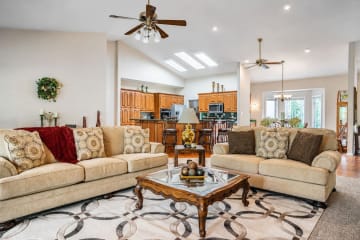 Ponce Golf Retreat On the 14th Green: 6 Guests / 3 Bedrooms / 3 Beds / 2 Bathrooms