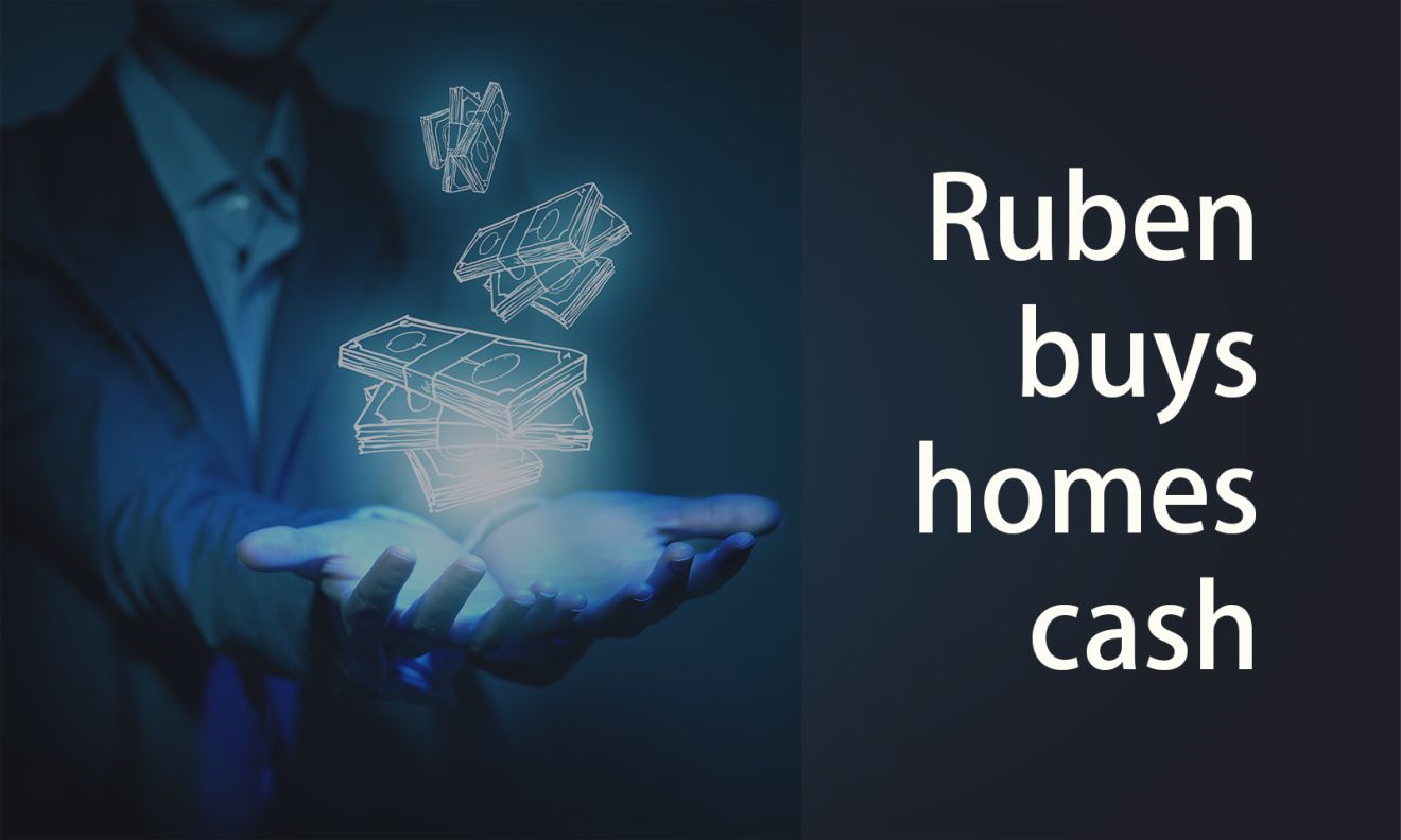 Ruben buys homes cash hands receiving cash