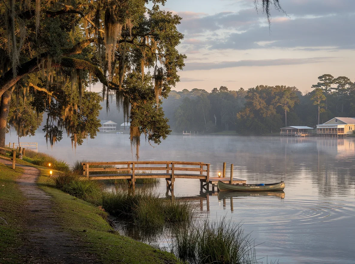 St. Johns River shoreline near Orange Park