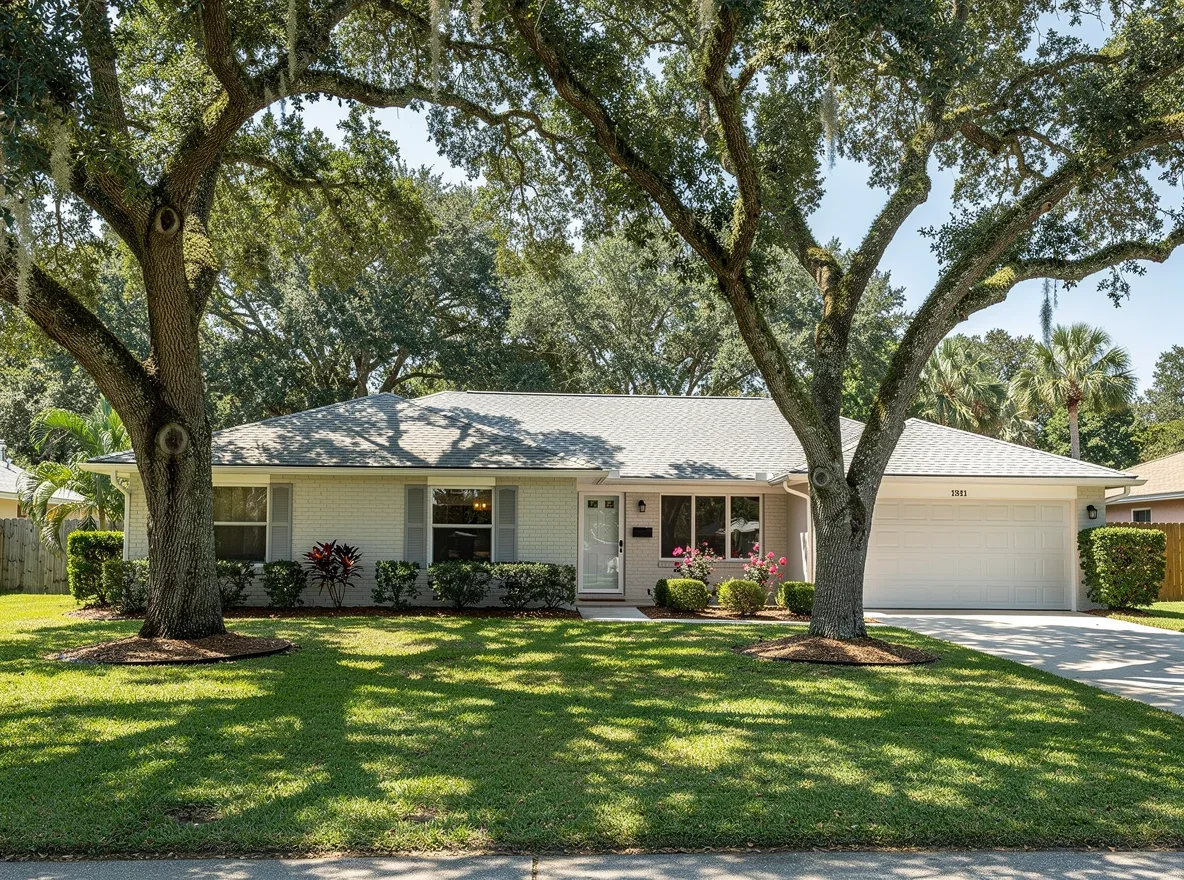 Ranch-style home with mature trees in Mandarin Jacksonville