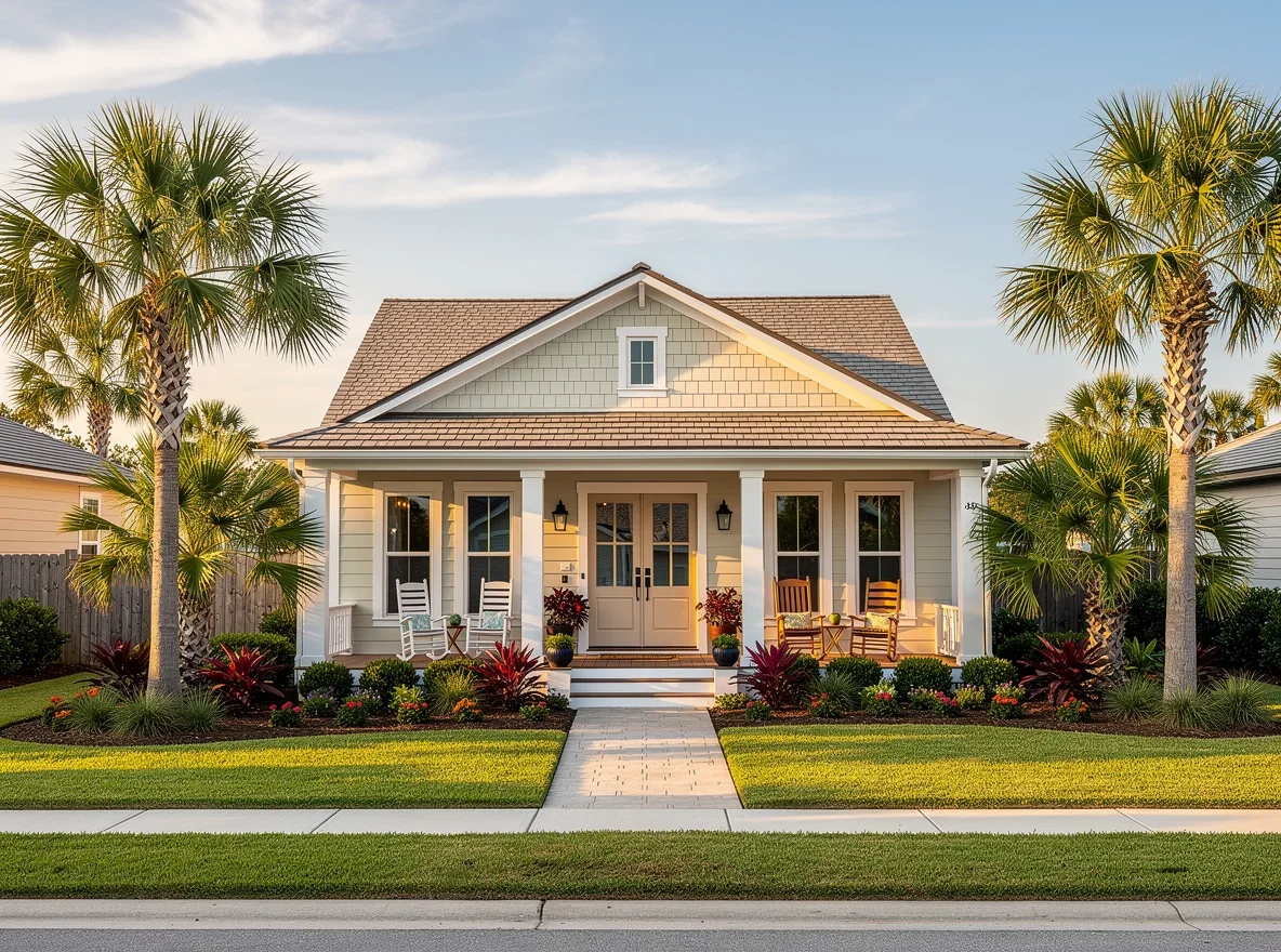 Coastal home exterior in Ponte Vedra Beach, Florida