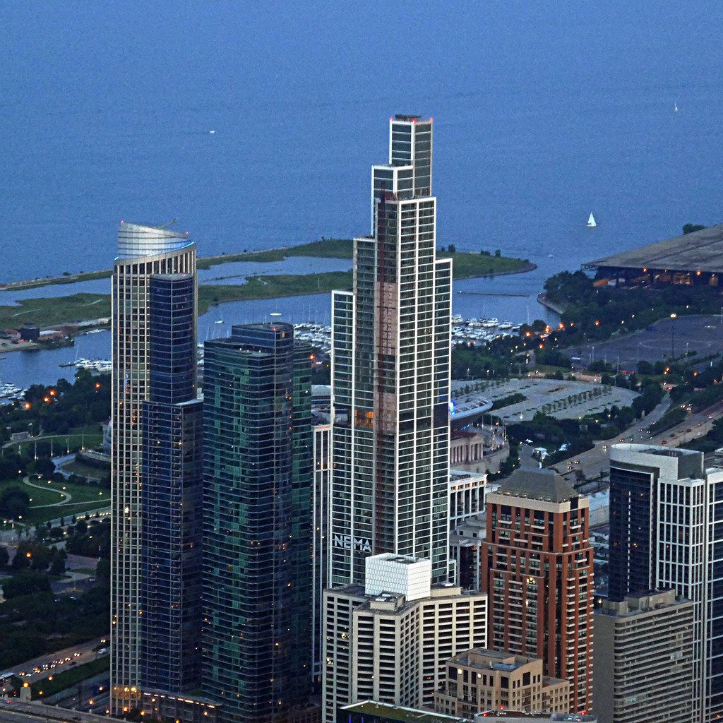 Neighborhood park near condos