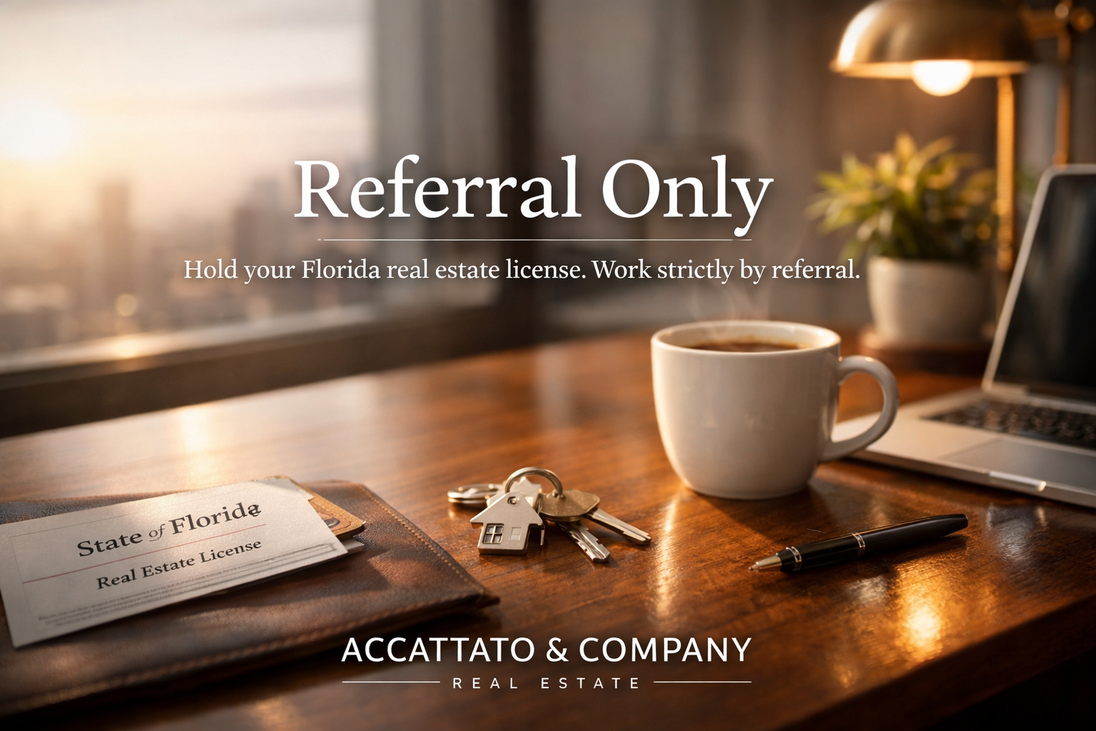 Hang Your Real Estate License with Accattato & Company Real Estate