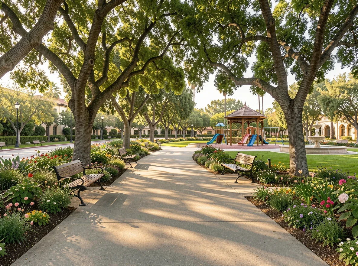 Balboa Park green space near Bankers Hill