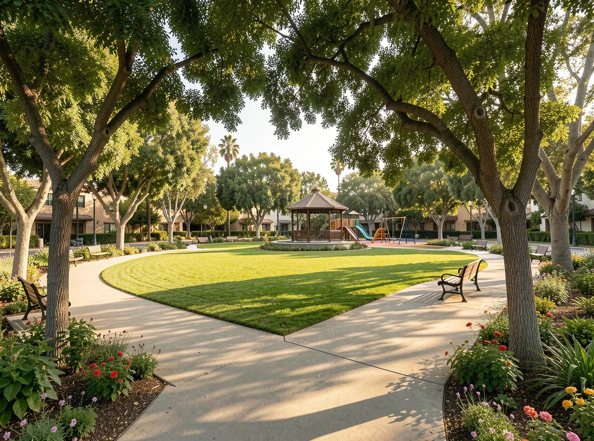 Park setting near Golden Hill