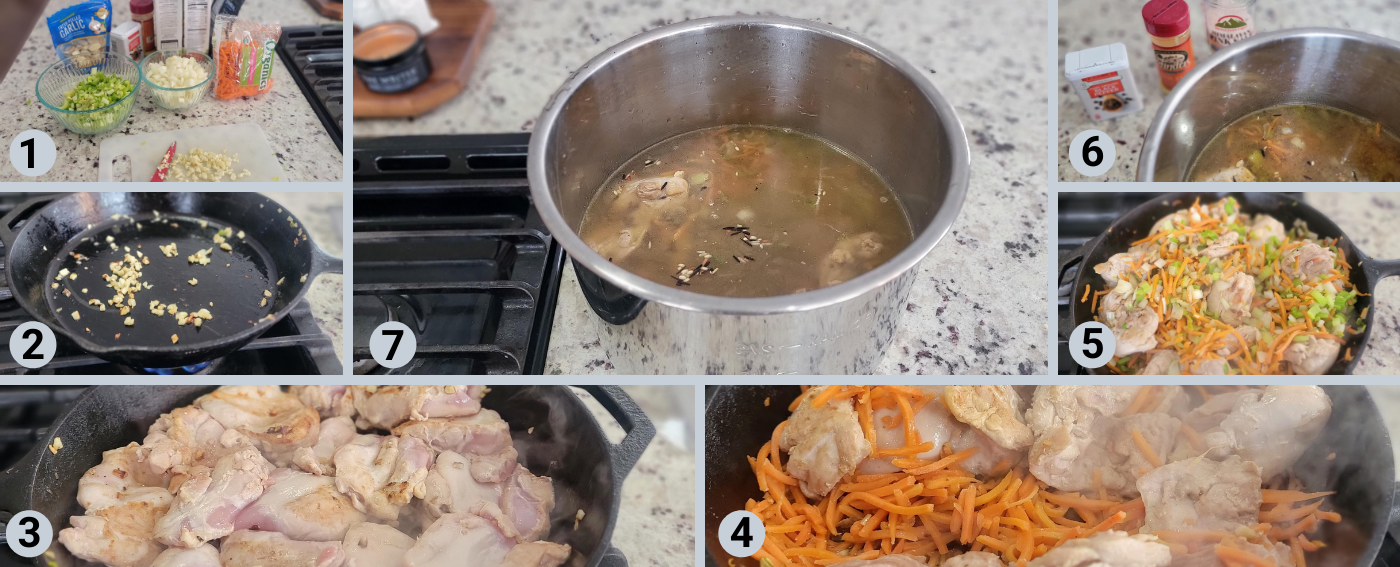 Soup Directions Easy Soup Steps 1-7