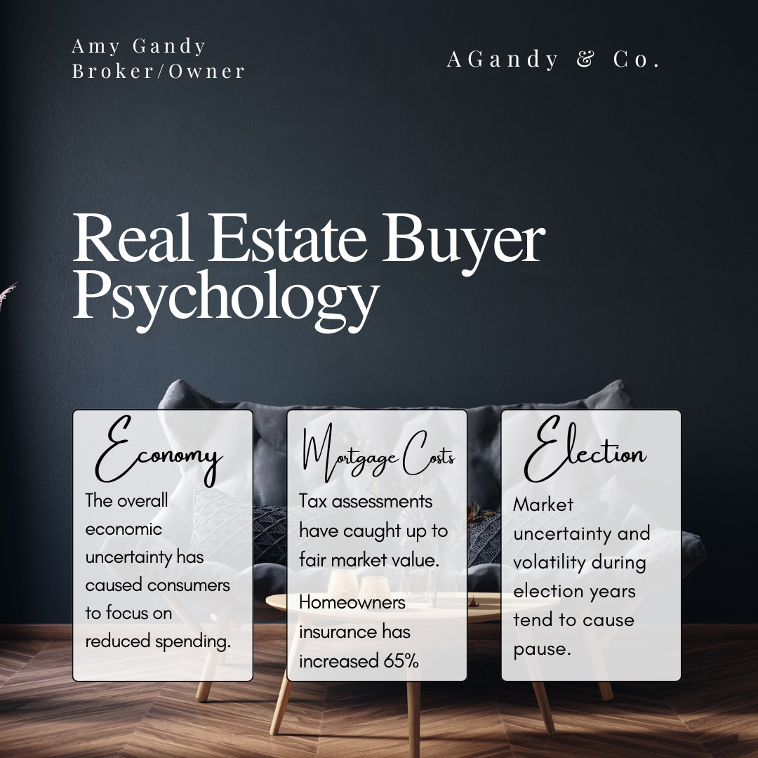 couch with text overlayed Real Estate Buyer Psychology: Economy, Mortgage, Election