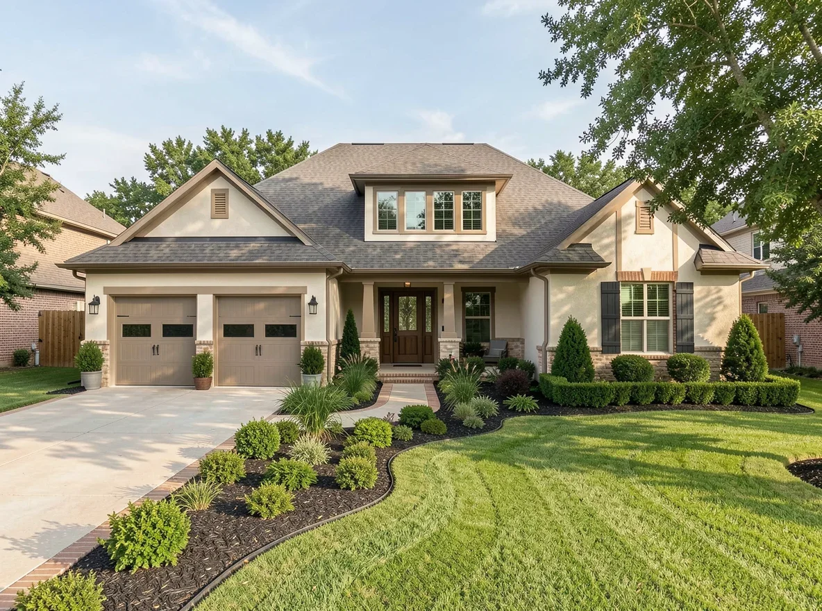 Residential character in Fort Worth