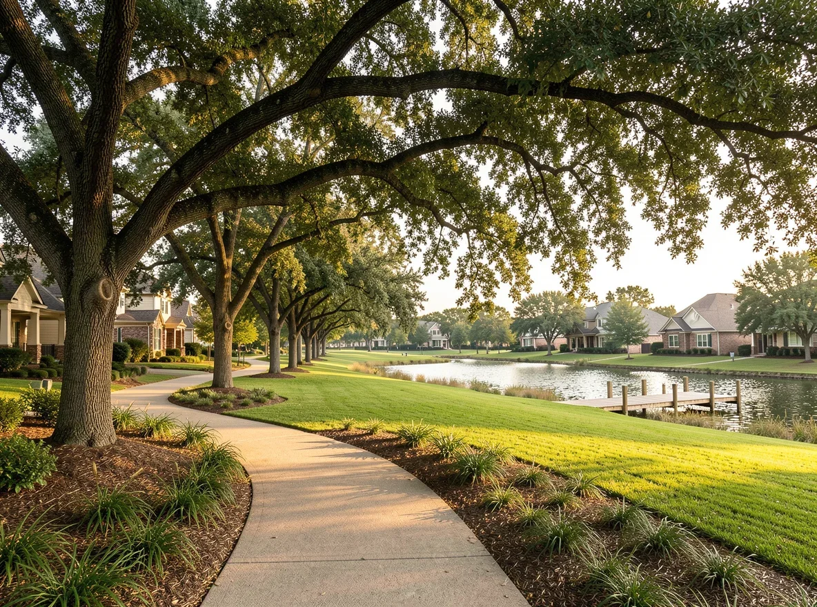 Neighborhood park in Plano