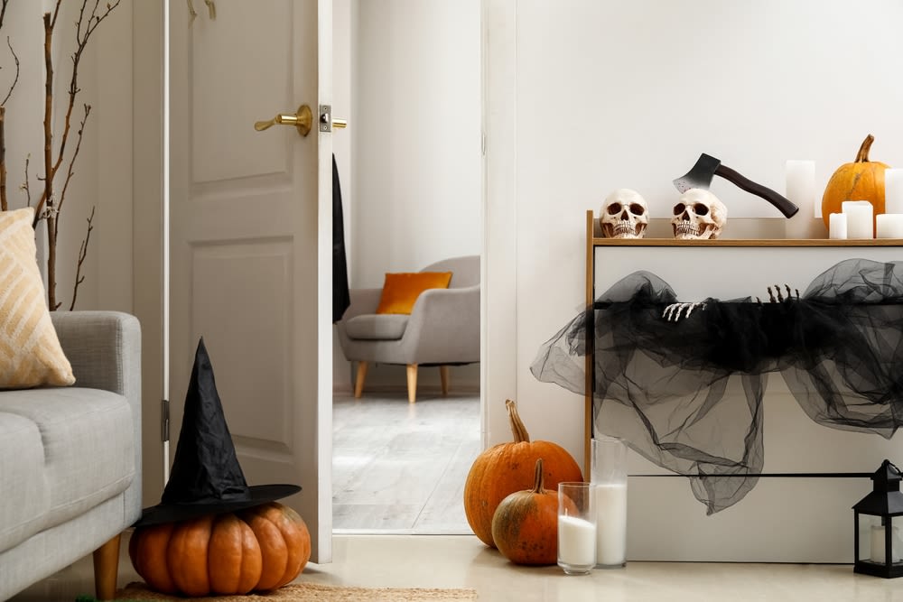 Halloween-themed-home-interior Halloween themed home interior
