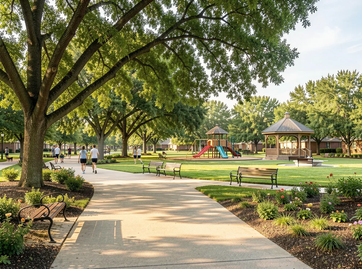 Park setting near Nolanville, Texas
