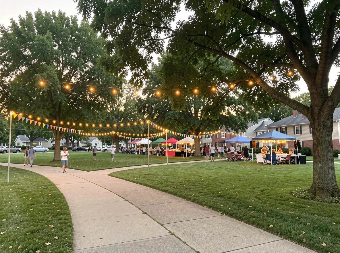 Community park in Plainview