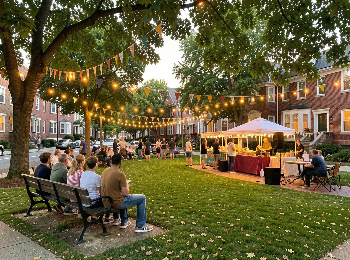 Community atmosphere in Queens neighborhood