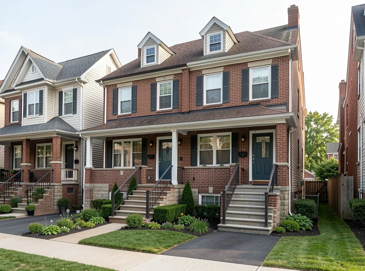 Residential homes in the Bronx