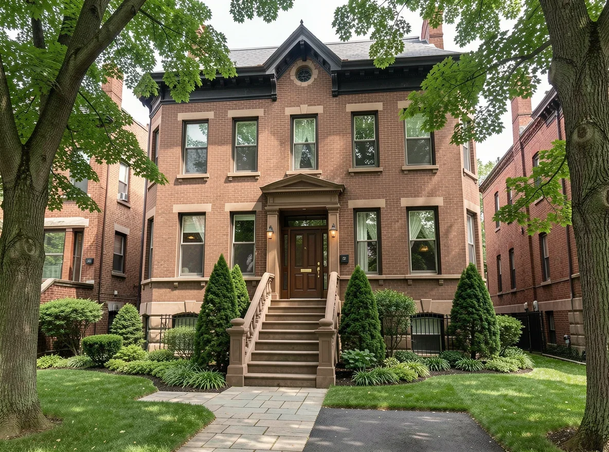 Historic Brooklyn brownstone exterior