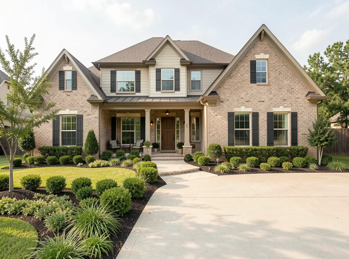 Well-kept Fort Worth home exterior