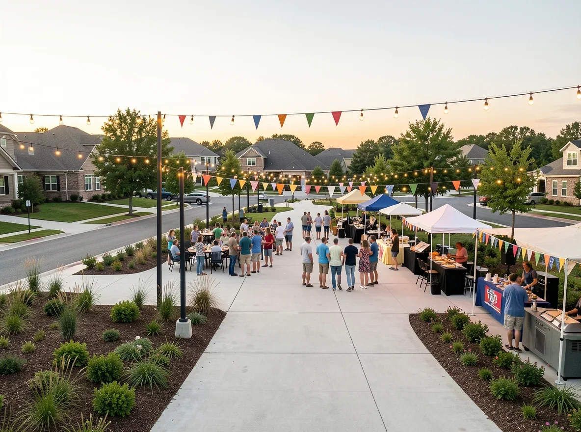 Community scene in Frisco