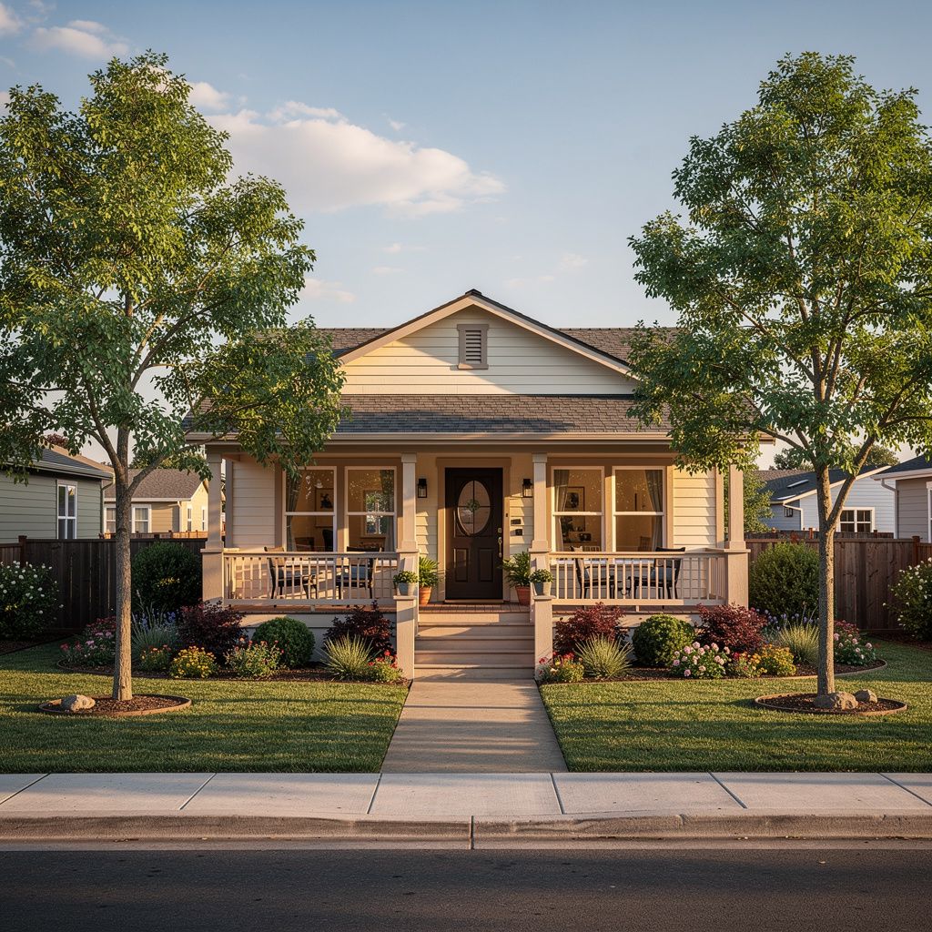 Charming Santa Rosa single-family home with front yard and trees
