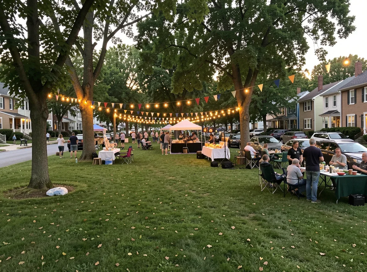 Community scene in Brockton