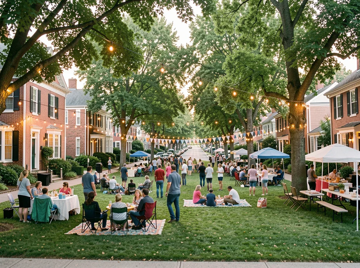 Community atmosphere in Dedham