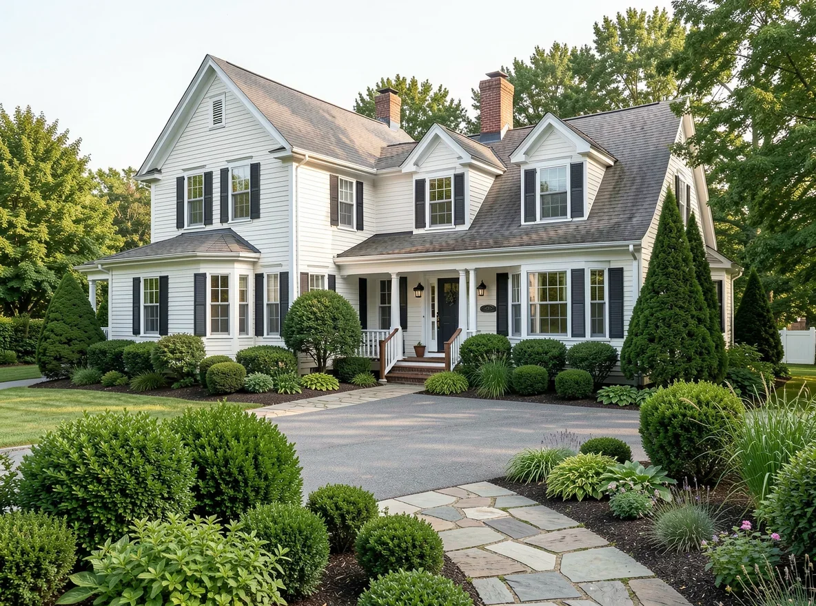 Classic home exterior in Brockton