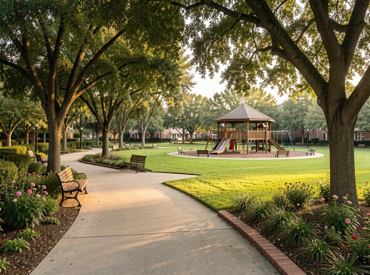 Neighborhood park in Dallas