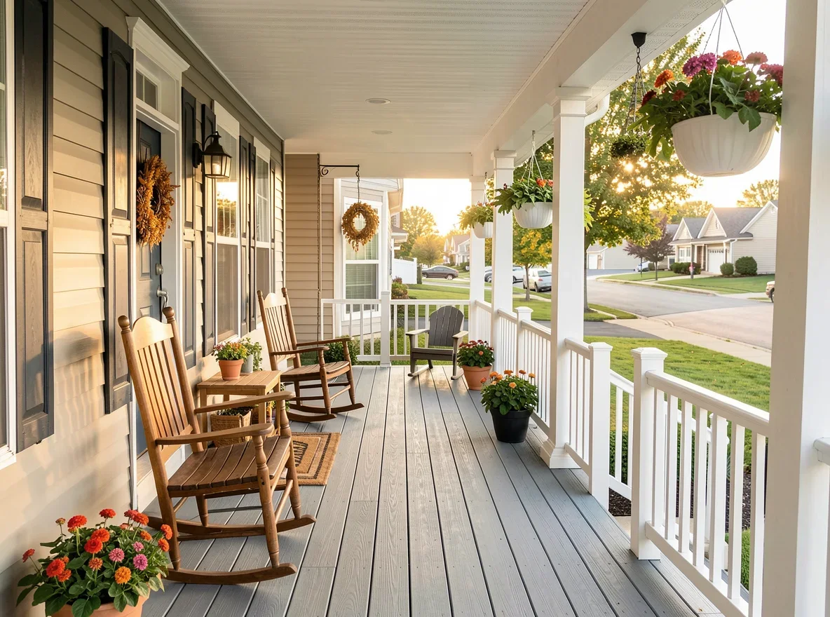 Starter home front entry