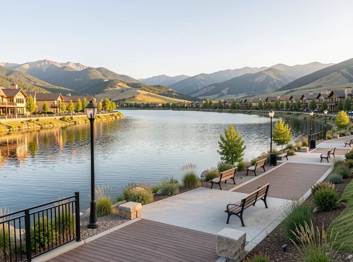 Waterfront view in Loveland