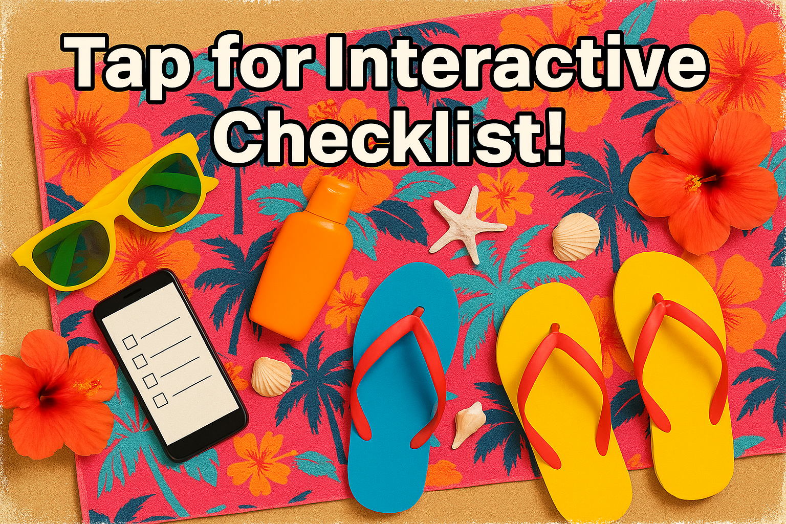 Download your free vacation checklist
