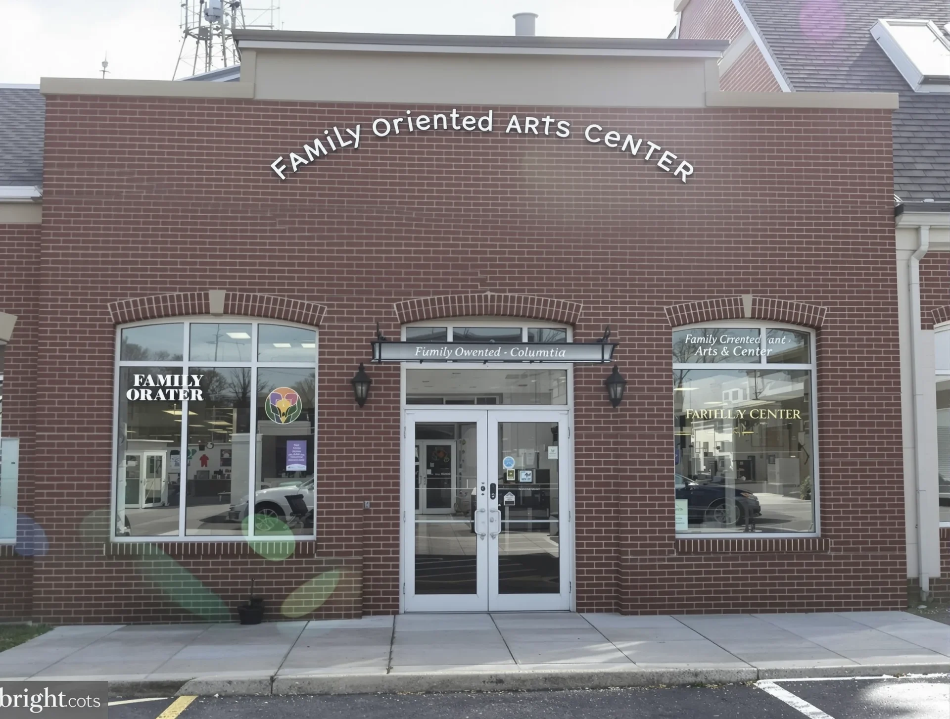 Arts center exterior