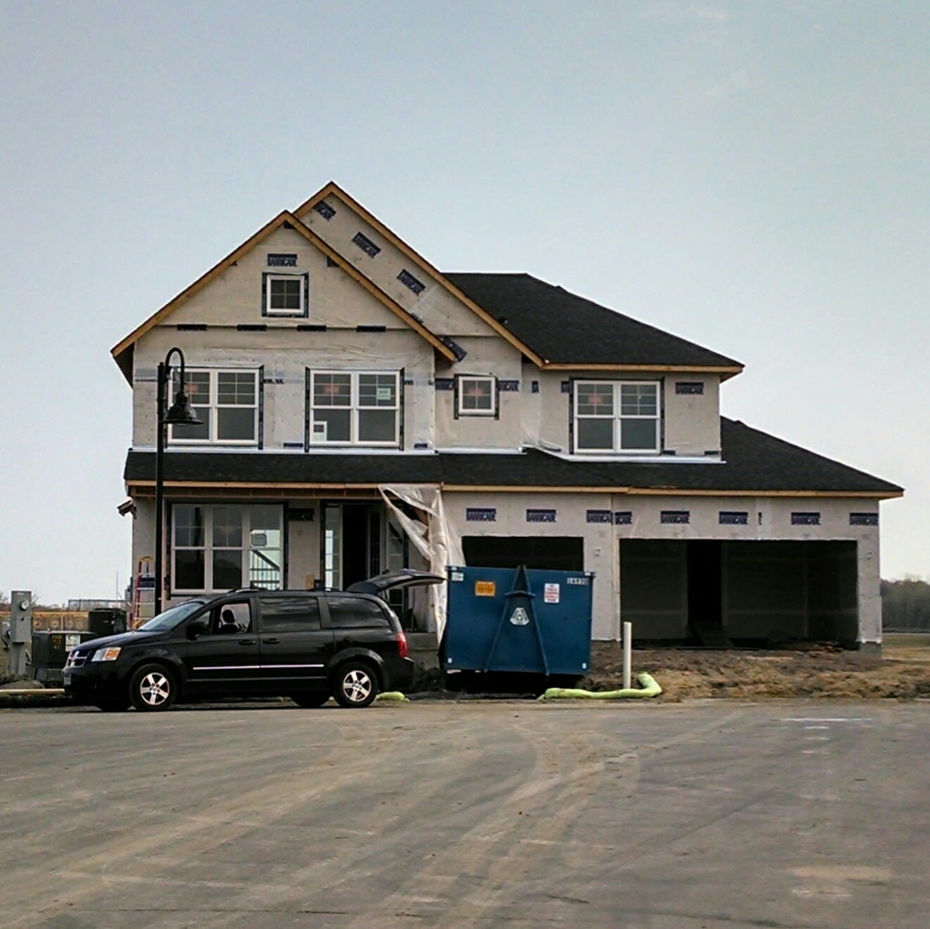 New Construction Home under way