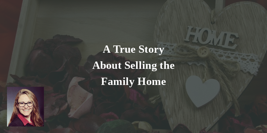 Selling the family home