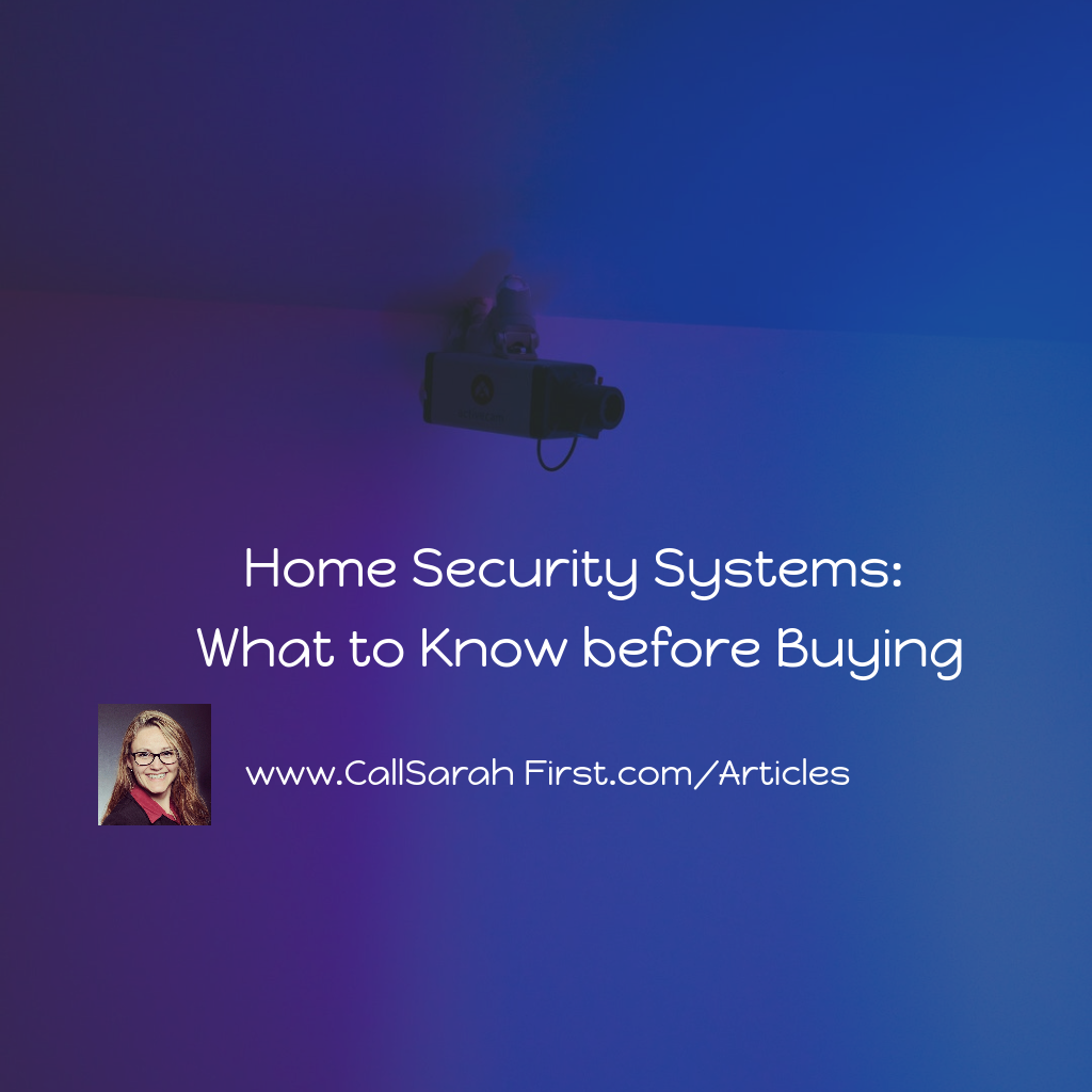 Home Security Systems: What to Know before Buying