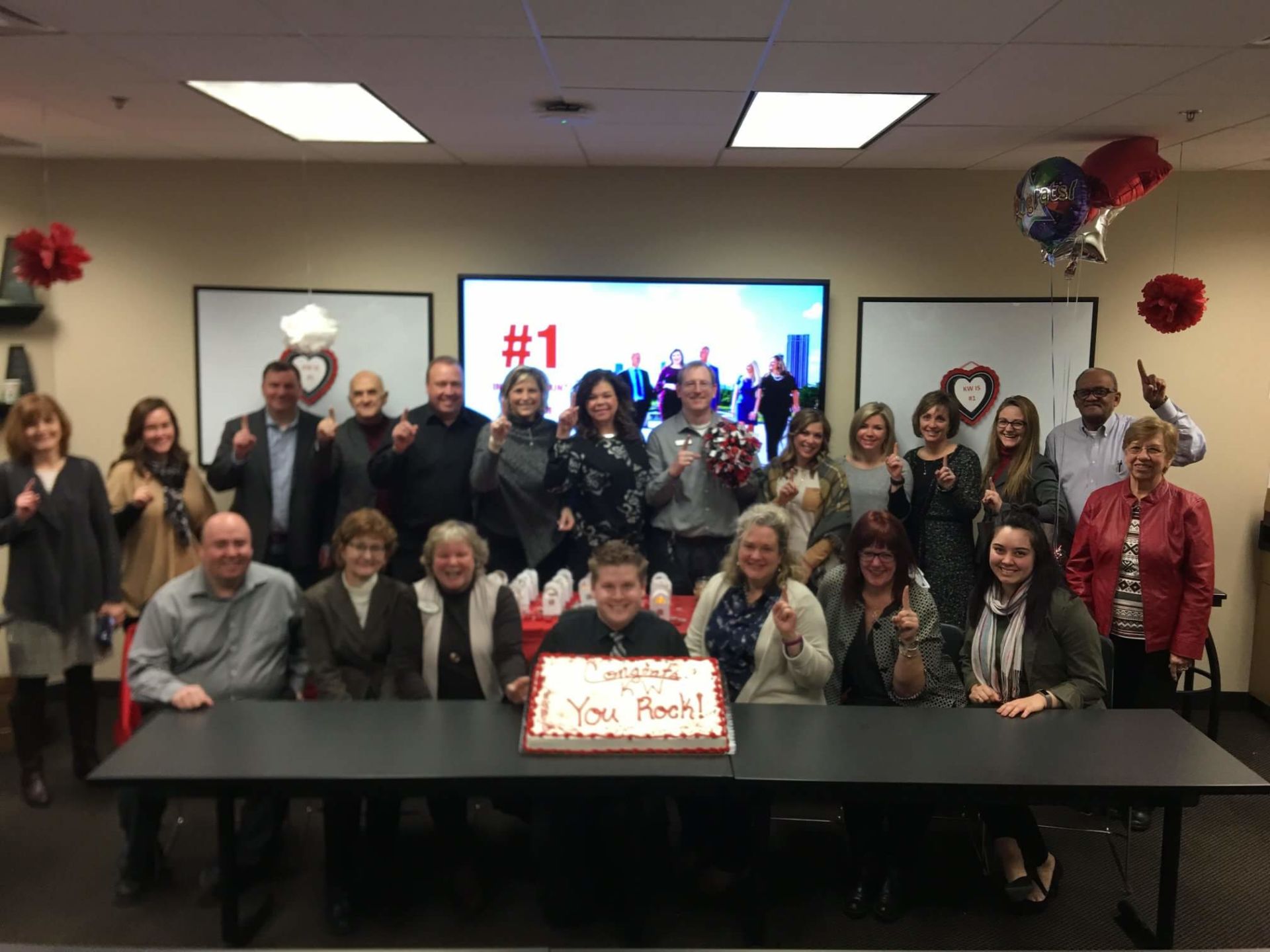KW in Vadnais Heights celebrates being #1 in the USA