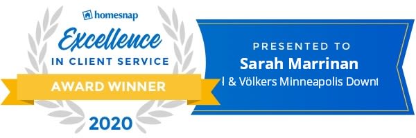 Real Estate 2020 Excellence in Client Service Award