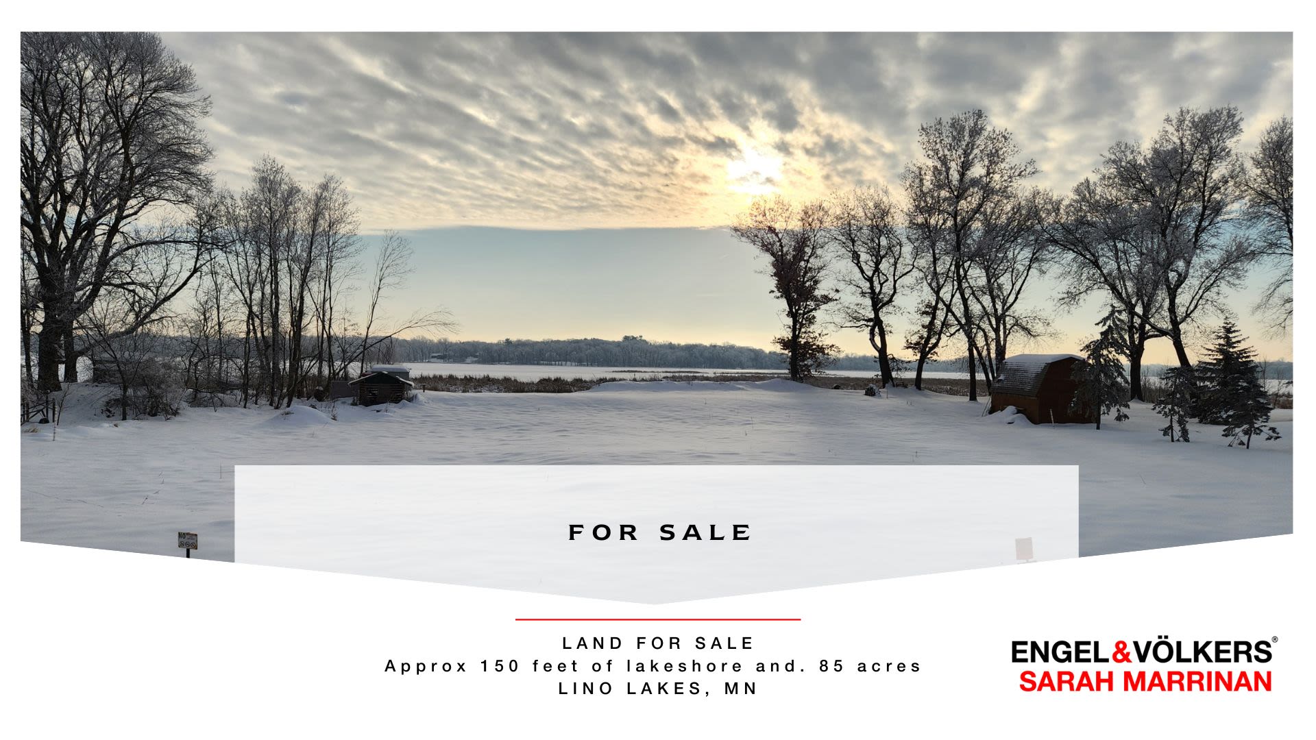 WAterfront Land for sale Lino Lakes MN