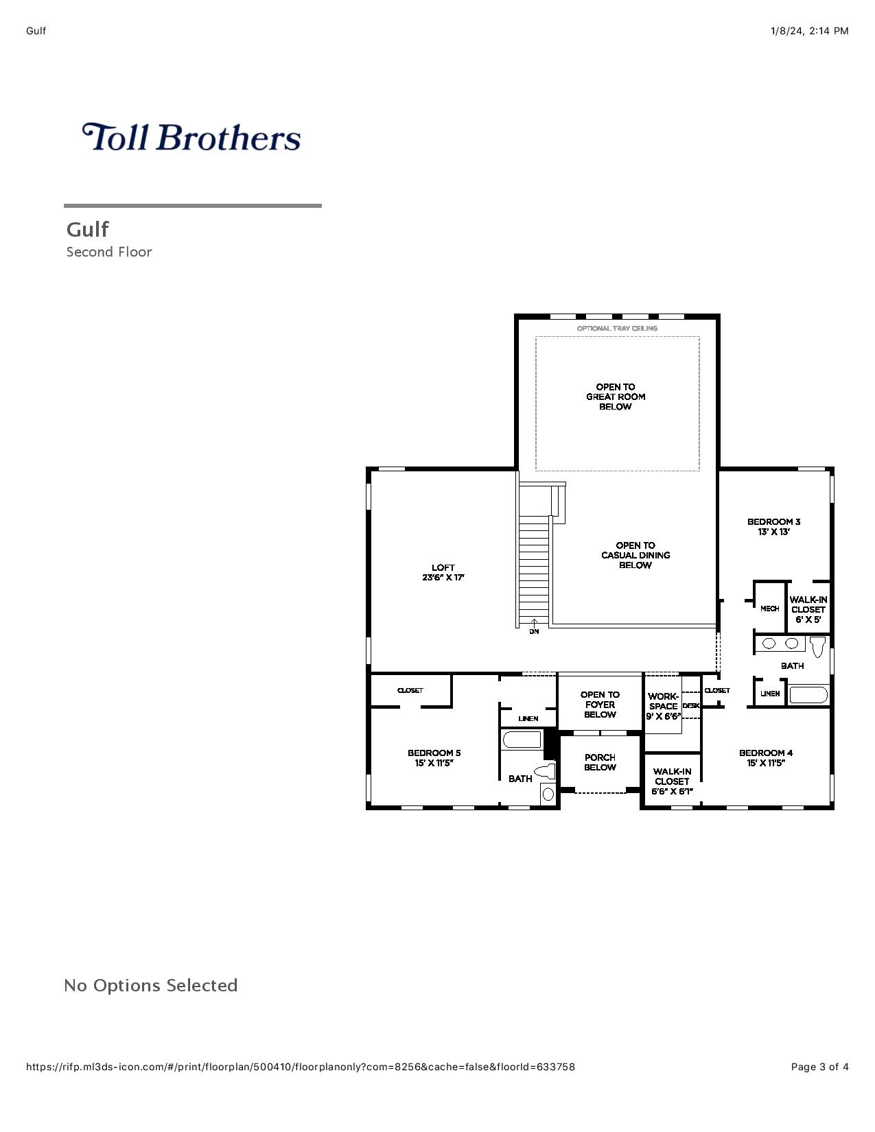 Gulf Floor Plan Seven Shores