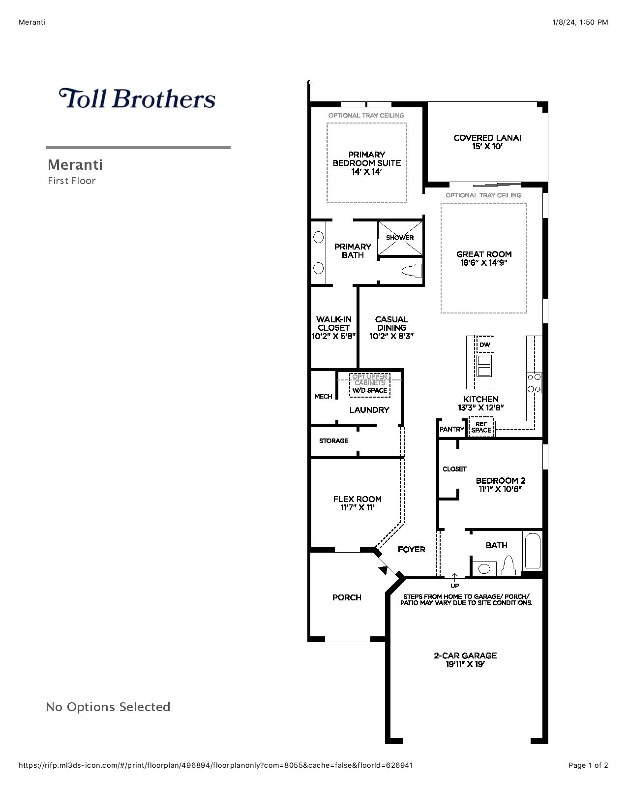 Meranti Floor Plan Seven Shores