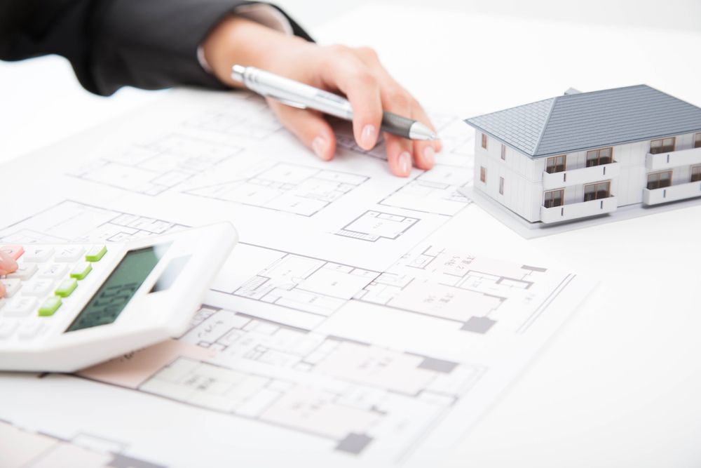 checking floor plan