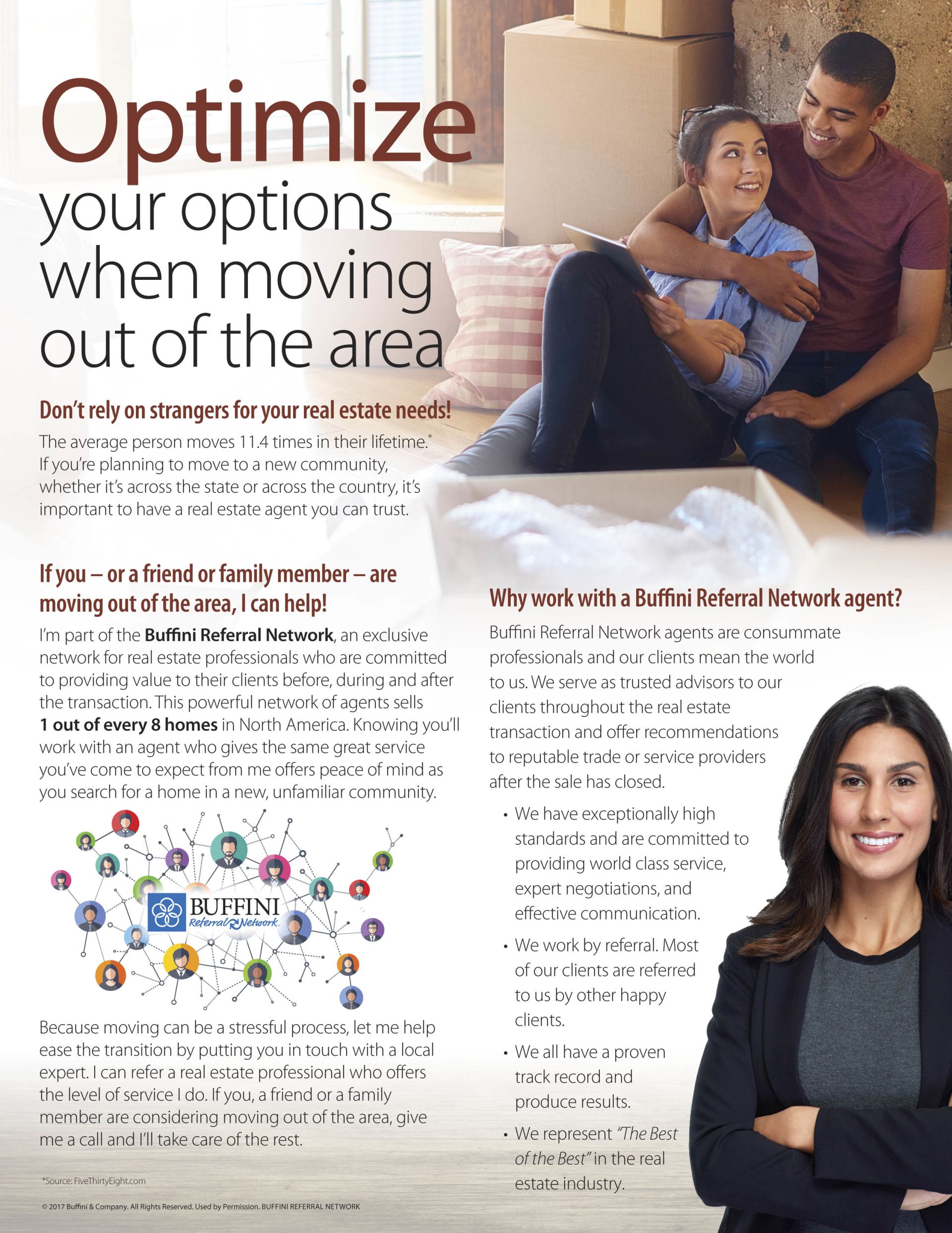 Moving out of the area?