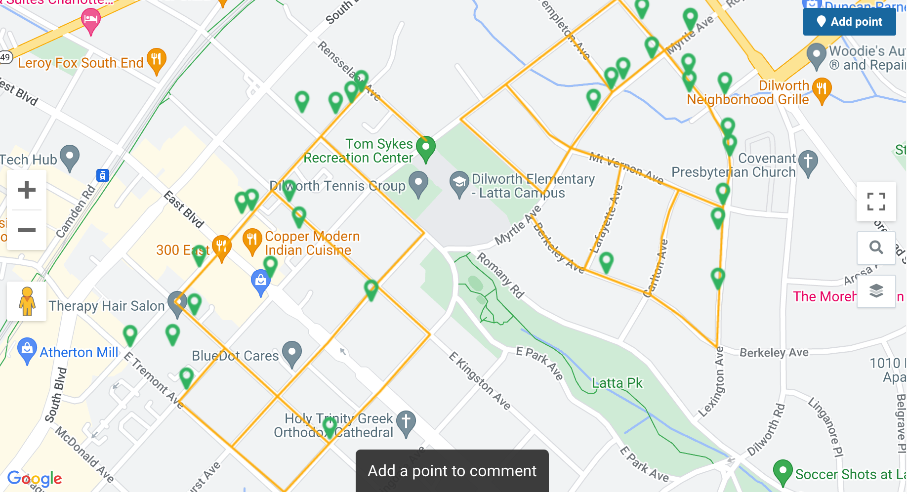 Residential Parking Pass Program in Dilworth
